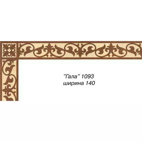 Художественный паркет  Паркетный Бордюр (26-011-093)