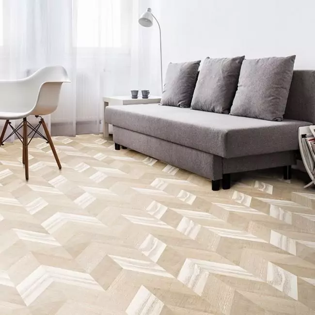 Пробковое покрытие Chevron Chevron Creme (42-002-10002)