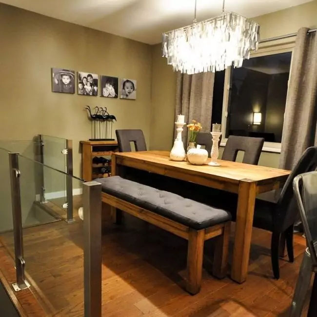 Массивная доска Design Programm + Красный Дуб Кофейный Ява 57мм Селект (14-003-30131)