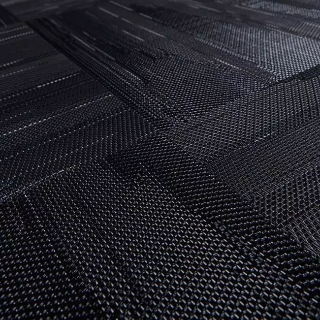 Виниловый ламинат Bolon By Missoni Flame Patch Black (109611)