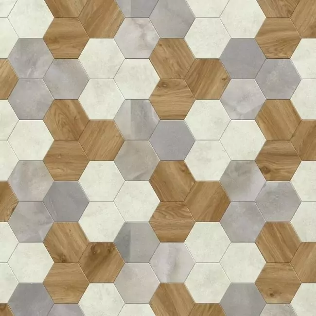 Виниловый ламинат Moods Hexagon 351 (10-010-03274)