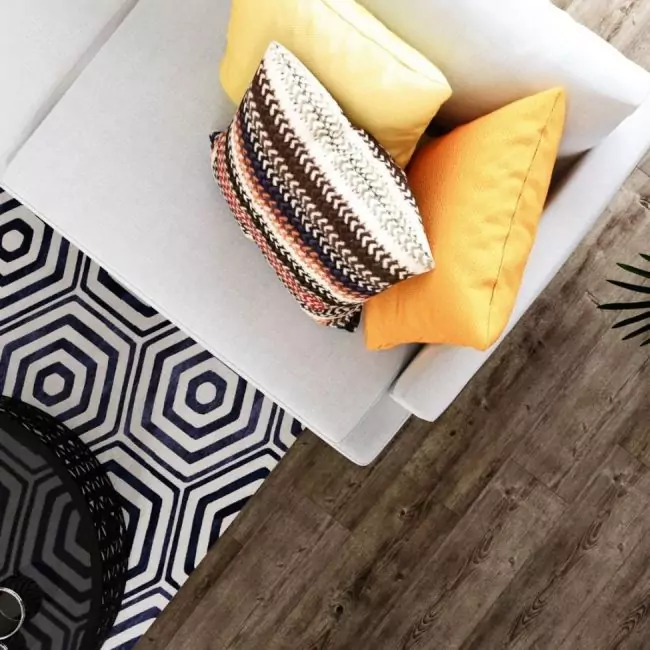 Виниловый ламинат Mild Tile Дуб Бала Dw 8133 (32-010-00055)