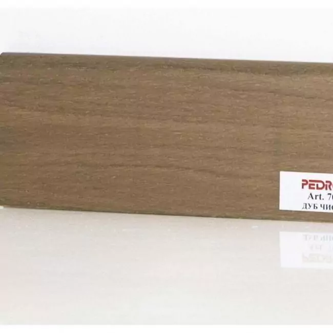 Плинтус напольный  Дуб Чиспик Шпонированный Прямой 70х15 (10-100-00735)