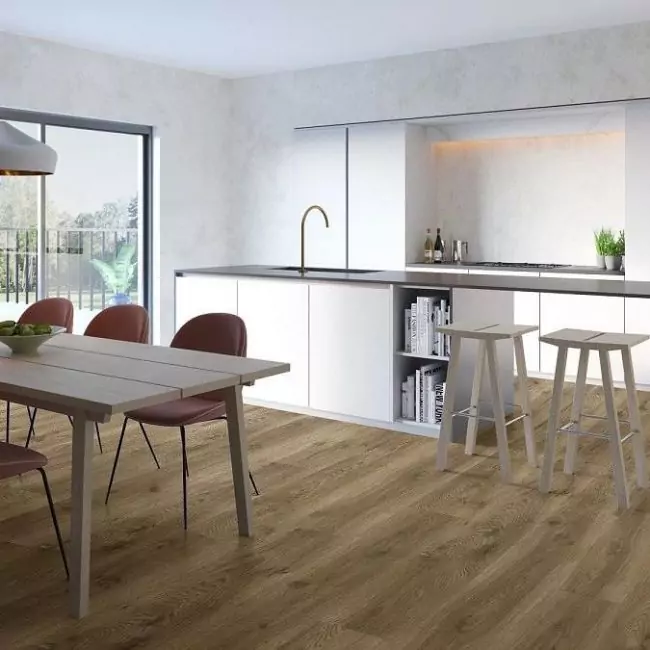 Виниловый ламинат Optimum Classic Plank Glue Дуб Кофейный Натуральный (V3201-40019)