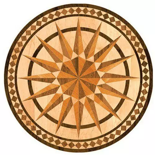 Художественный паркет  Розетка (26-009-0153)