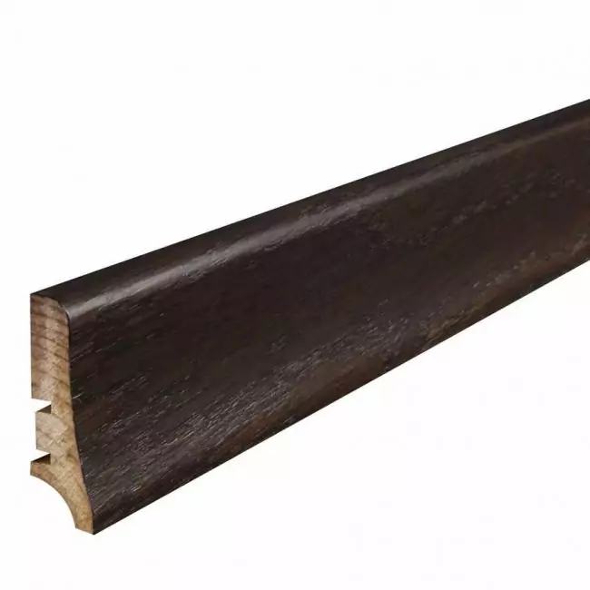 Плинтус напольный  Венге 20х58мм (LIS-WEN-LAK-220-058-P20)