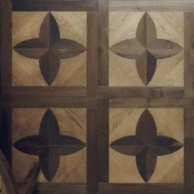 Модульный паркет Old Chic Fleur Light Oak Medium Walnut (26-006-00652)