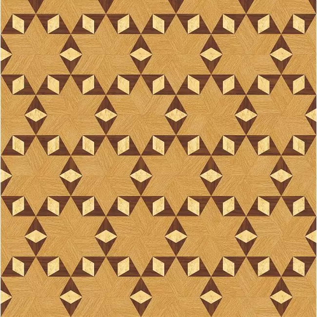 Щитовой художественный паркет  (26-010-432)