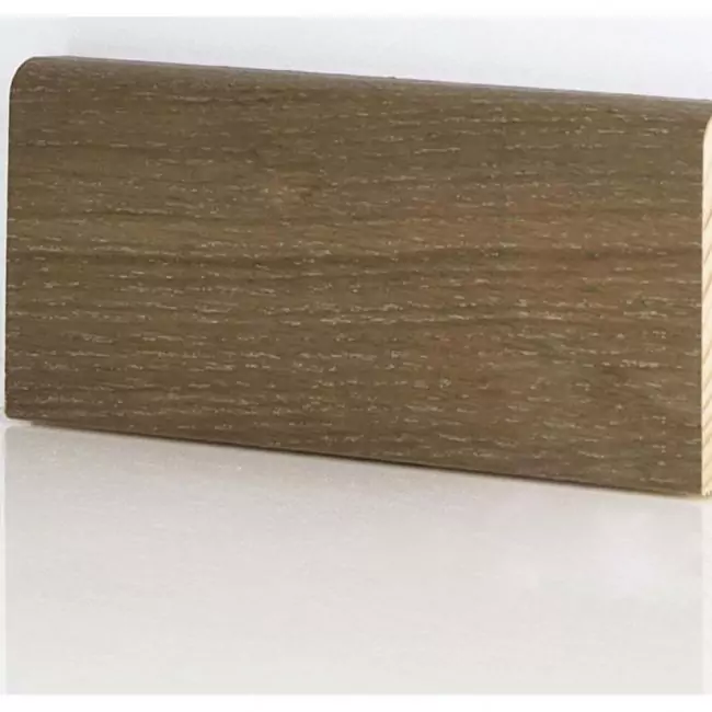 Плинтус напольный  Дуб Чиспик Шпонированный Прямой 80х18 (10-100-00773)