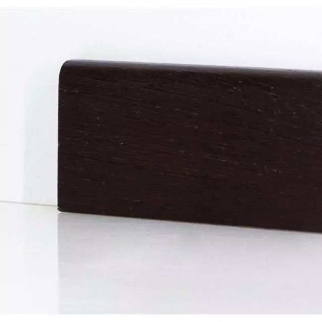 Плинтус напольный  Венге Ориджинал Шпонированный Прямой 70х15 (10-100-00762)