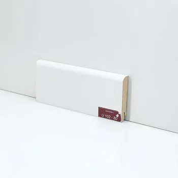 Плинтус напольный Universal Белый U 102-80 (10-017-10005)