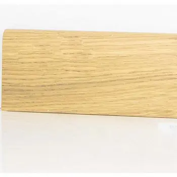 Плинтус напольный  Дуб Беленый Шпонированный Прямой 70х15 (10-100-00731)