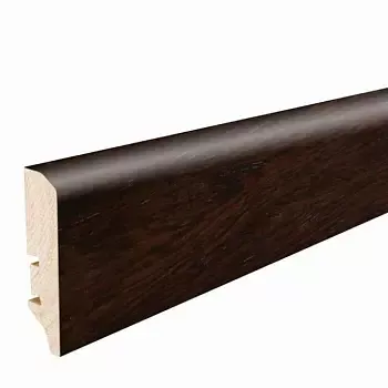Плинтус напольный  Венге 16х60мм (LIS-WEN-LAK-220-060-P50)