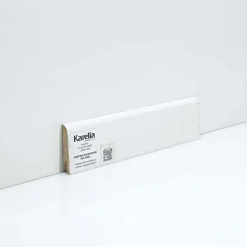 Плинтус напольный  Дуб Snow White Ral9003 (10-010-01454)