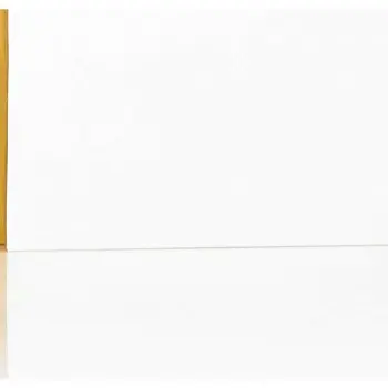 Плинтус напольный  White Белый Глянцевый Mdf5913 100x18 (10-100-00722)