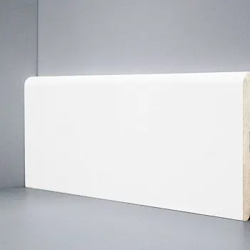 Плинтус напольный White Art Плинтус Белый. Под Покраску. Крепление На Клей W 0 (10-017-20000)
