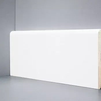 Плинтус напольный White Art Плинтус Белый. Под Покраску. Крепление На Клей W 0 (10-017-20000)