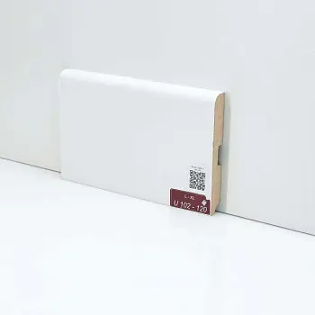 Плинтус напольный Universal Белый U 102-120 (10-017-30005)