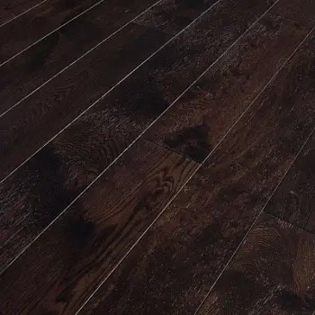 Массивная доска С Покрытием Дуб Кофе (браш) (300-1800)x150x18мм (26-003-00202)