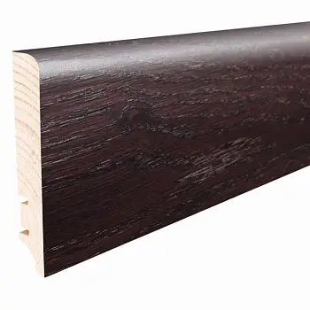 Плинтус напольный  Дуб Эспрессо 16х90мм (LIS-DBE-ESS-220-090-P61)