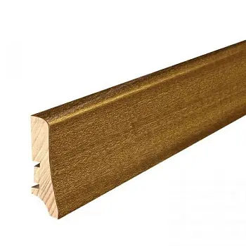 Плинтус напольный  Сапелла (LIS-SPL-LAK-220-058-P20)