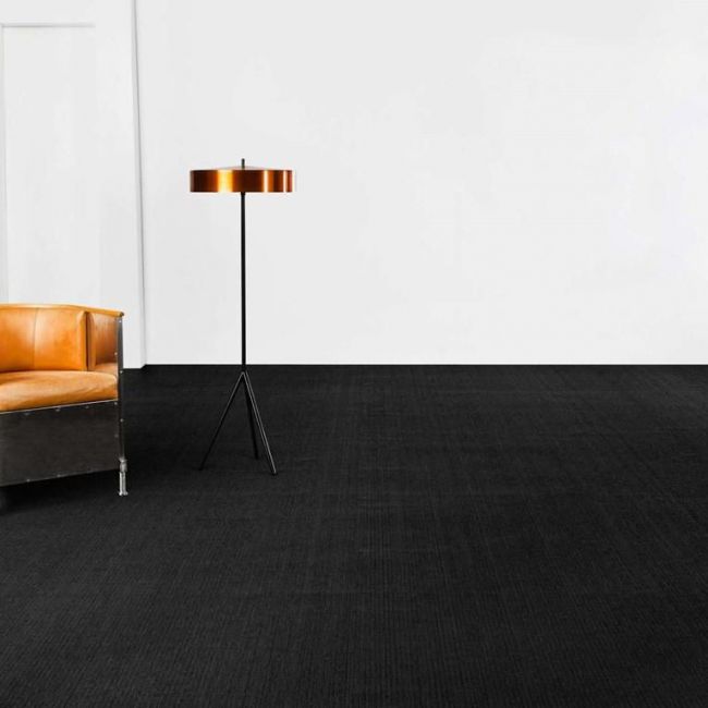 Виниловый ламинат Bkb Sisal Plain Black (102753)