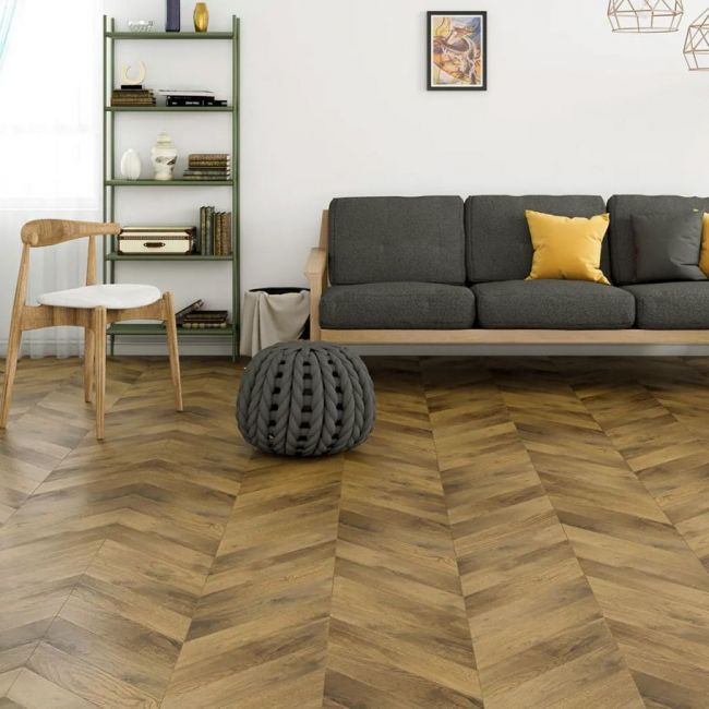 Инженерная французская Ёлка  Дуб Амбра 110*15 (3054-61403)