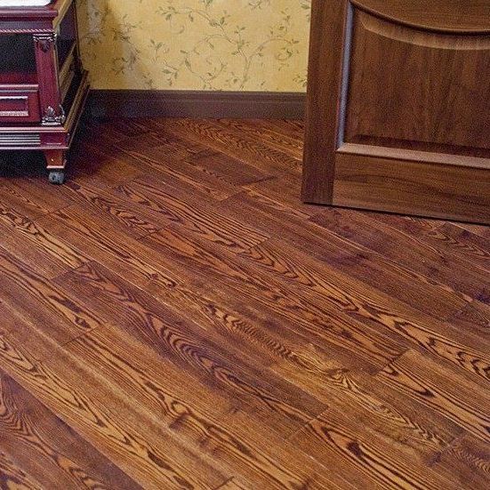 Паркетная доска Европейская Hand-scraped Ясень Темный Шоколад (26-004-00094)