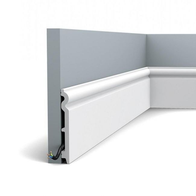 Плинтус напольный  Sx138f Гибкий (10-009-09129)