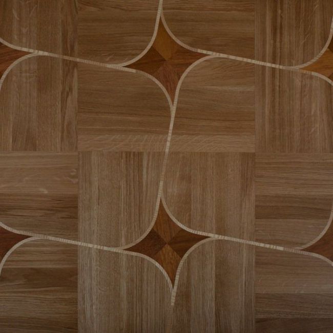 Штучный паркет Романовский  Дуб Натур (Гладкая) 900х90х15 мм. (05091-0060)