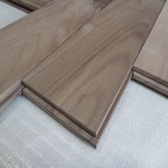 Штучный паркет Magestik floor Без Покрытия Орех американский Селект (Гладкая) 420х70 мм. (05067-0006)