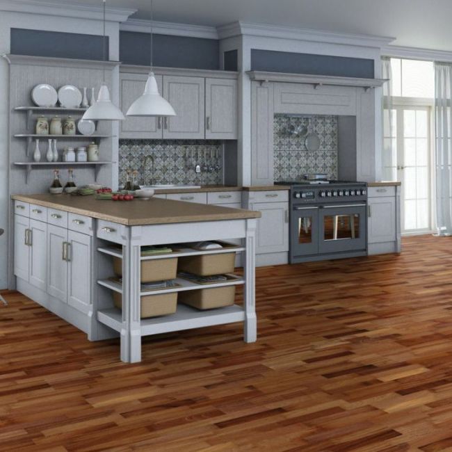 Паркетная доска Salsa Африканский Махагони (31-002-00001)