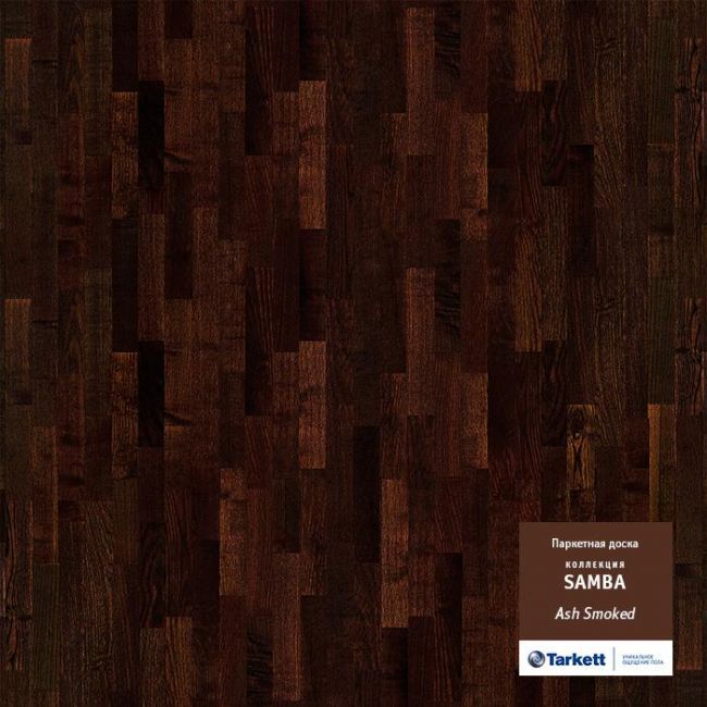 Паркетная доска Samba Ясень Дымчатый (31-002-00038)