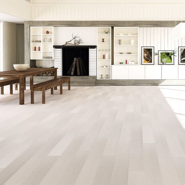 Паркетная доска Mansion Дуб Extreme White (13-002-00021)