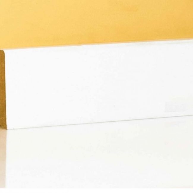 Плинтус напольный  White Белый Mdf6360 (10-100-00725)