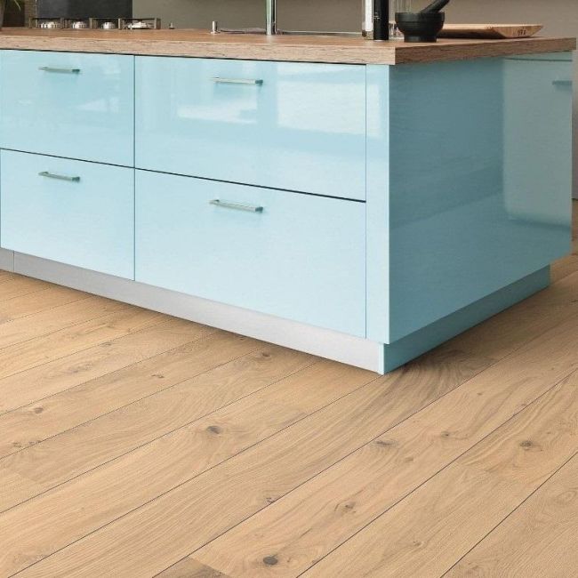 Паркетная доска 1-полосная 2500 Series Top Connect Дуб Пуро Белый Универсал Браш 2v (537548)