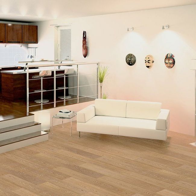 Паркетная доска Design Дуб Sand White (13-002-00011)