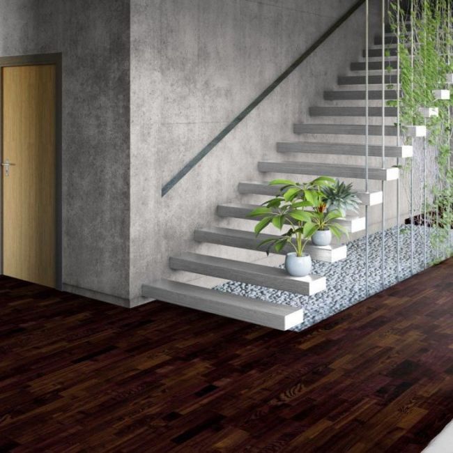 Паркетная доска Salsa Ясень Коньяк Глянец (31-002-00024)