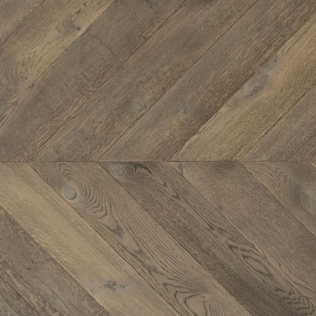 Паркет Ёлка  Дуб Старый Замок Елка 120мм Рустик (41-002-10030)