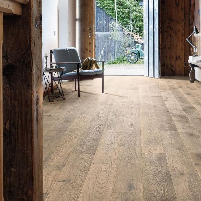 Паркетная доска 4000 Series Top Connect Дуб Табако Серый (530795)