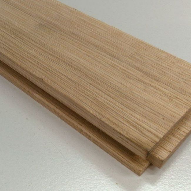 Штучный паркет Романовский Без Покрытия С Фаской Дуб Рустик (Гладкая) 900х90х15 мм. Без Покрытия (05091-0140)