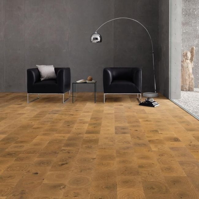 Паркетная доска 4000 Series Top Connect Дуб Селектив (торцевой Распил) (529069)