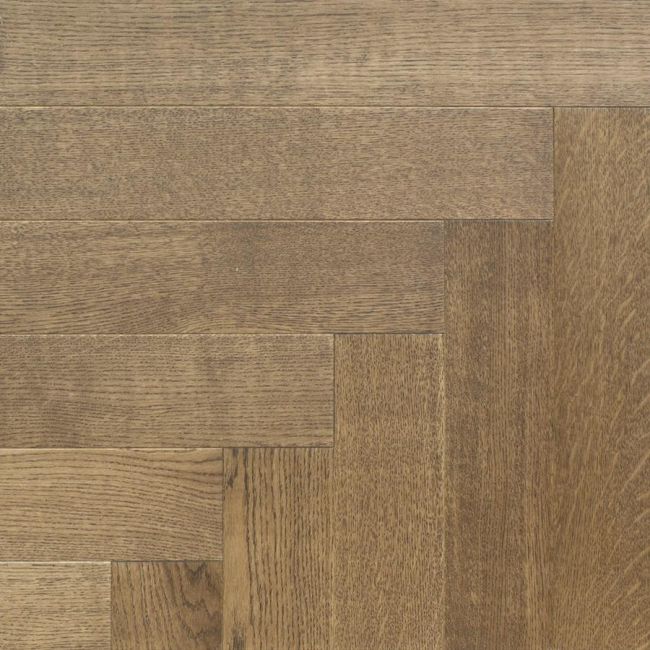 Паркет Ёлка  Дуб Орех 140мм Селект (27-004-17003)