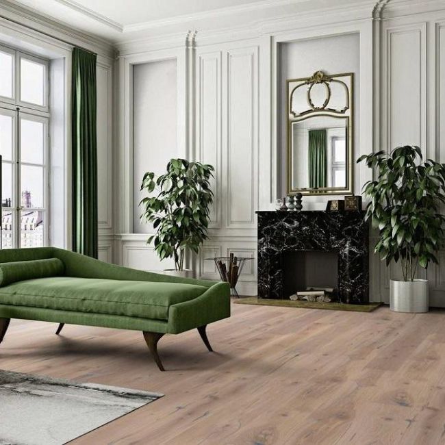 Широкий паркет Chalet Дуб  Vintage White (SOCXZMWD)