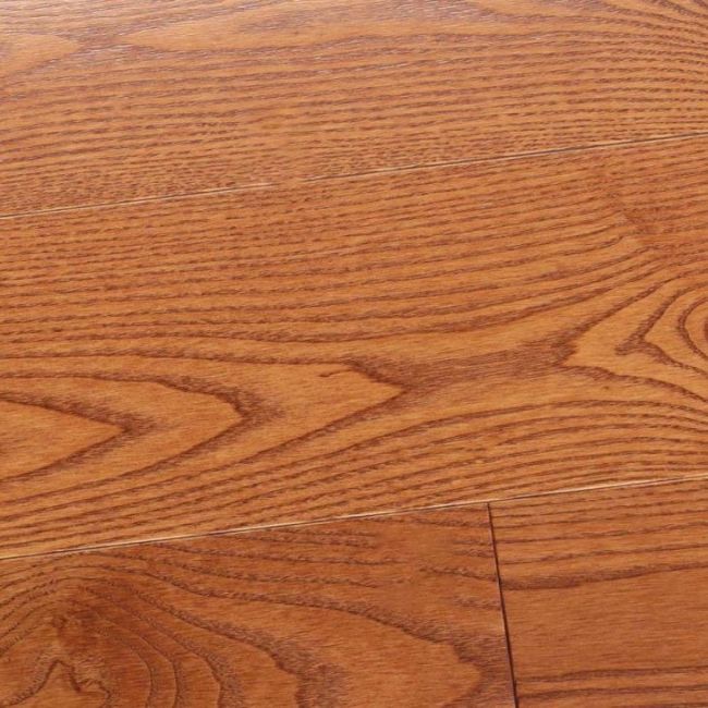 Инженерная доска однополосная Design Programm + Белый Ясень Корица 2-х Слойная 82,55мм (14-003-20105)