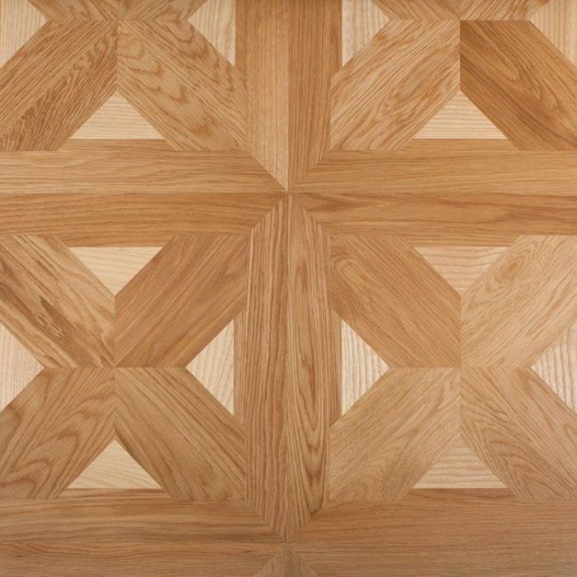 Штучный паркет Романовский Люкс  Дуб Натур (Гладкая) 350х70х15 мм. (05091-0080)