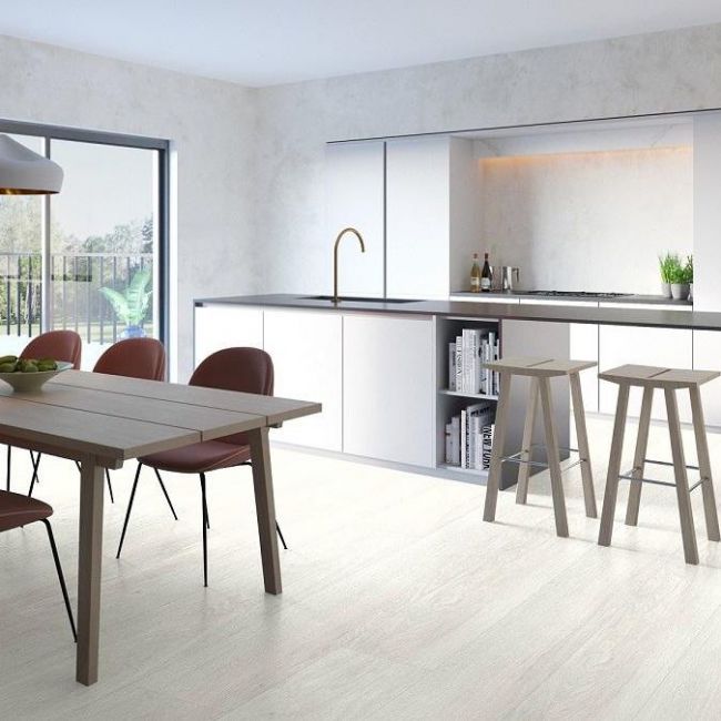 Виниловый ламинат Optimum Modern Plank Click Дуб Светло-Серый (V3131-40082)