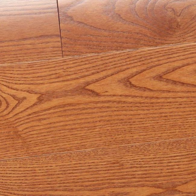 Инженерная доска однополосная Design Programm + Белый Ясень Корица 2-х Слойная 82,55мм (14-003-20105)