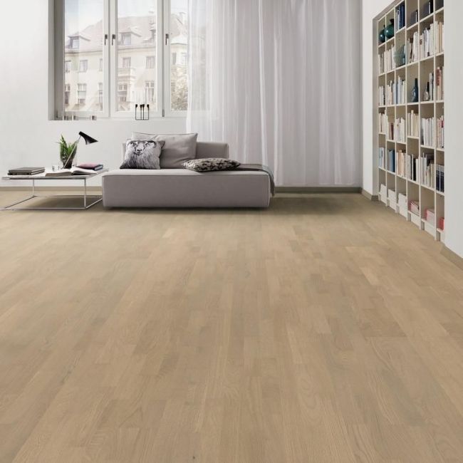 Паркетная доска 3-Полосная 4000 Series Top Connect Дуб Песочно-Серый Маркант Браш 3-Х Пол Pm (538929)