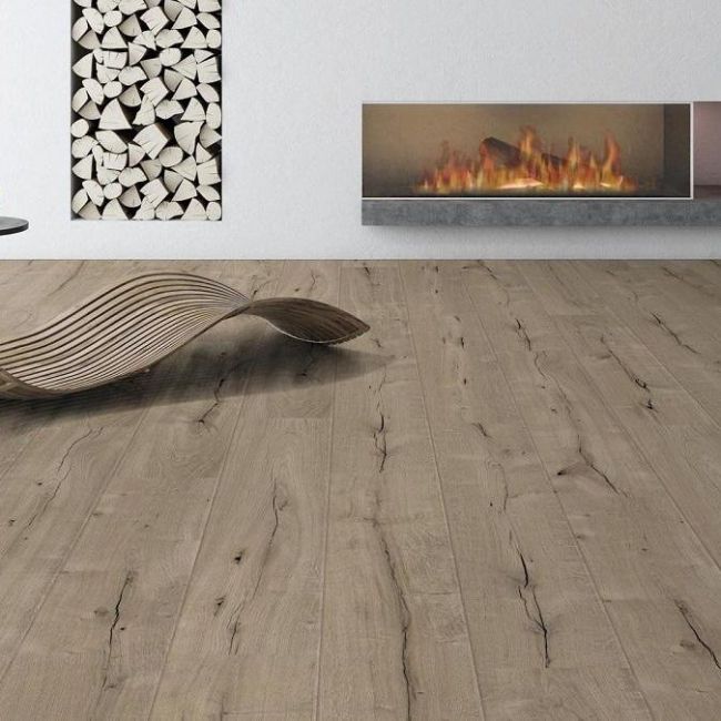 Паркетная доска Veneer Parquet Aqua Pro Wood 8,5 Широкая Дуб Bristol O272 Lu (10-010-04859)